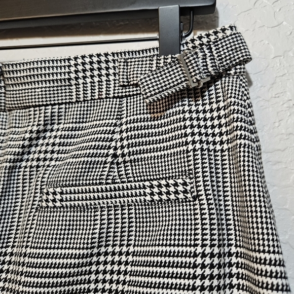 Tommy Hilfiger Black and White Printed Skirt Size 6 - Picture 4 of 7
